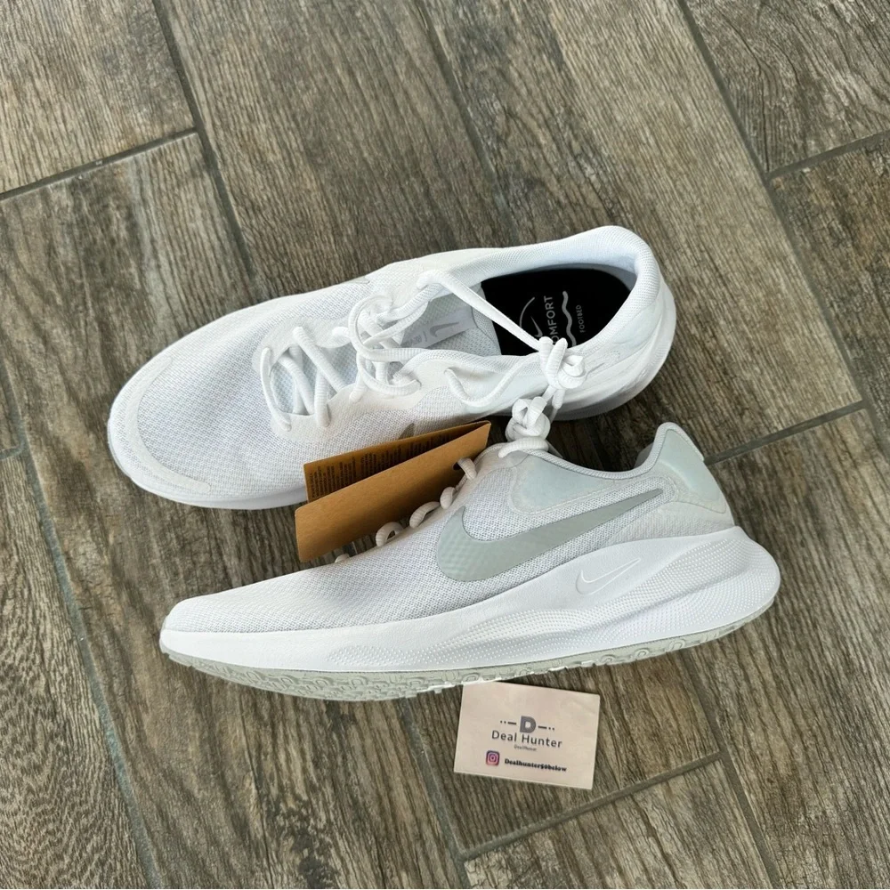 Brand New Nike Revolution 7 “White” Men's Running Shoes - Picture 8 of 12